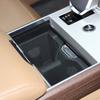 Черный TPE Для Land Rover Range Rover Sport Vogue 2013-2026 Автомобильный Органайзер для Центральной Консоли Держатель для Стакана/Бутылки Бокс для Хранения Автоаксессуары
