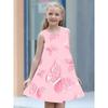New Summer Fashion Cute Comfortable Butterfly Pattern Children Girls Sleeveless Dresses