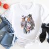 (Asian Size) T Shirt Mom Cartoon Sweet Mama Mother Women Print Tee Top Fashion Female Clothing Short Sleeve Graphic T-shirts
