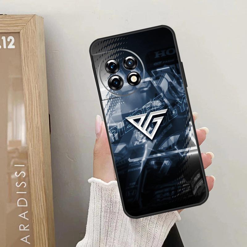 Pierre Gasly 10 F1 Case For OnePlus 10T 10R 12R 9R 8T 12 11 9 10 Pro Nord CE 2 3 Lite CE4 2T N10 N20 N30 Cover