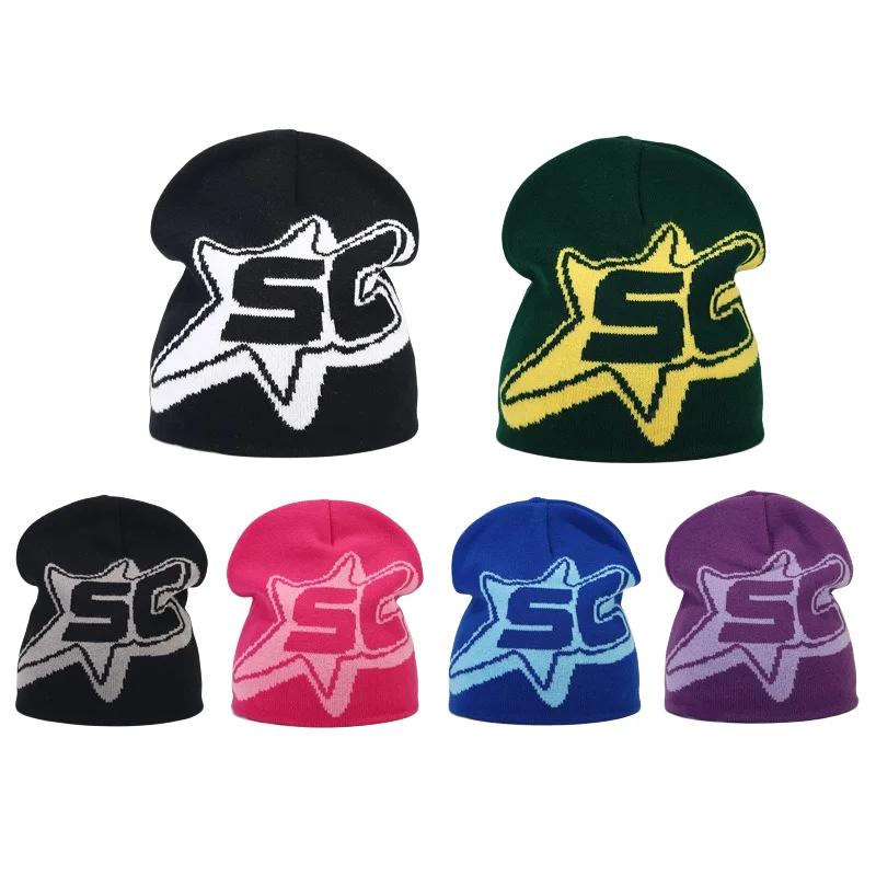 Fashion Winter Knitted Gorras Y2K Beanie Cargo Cap for Men Women Kanye Beanies Canada Hombre Top Keep Warm Hat Autumn Outdoor