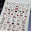 3D рельефные наклейки для ногтей Hello Kitty - Милый мультяшный котенок для чашек и камер
