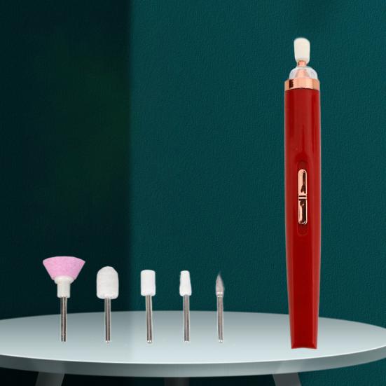 1 комплект, электрическая пилочка для ногтей, высокоскоростная, экономичная, долговечная, отличная ручная шлифовальная машина со сверлами для салона