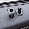 4Pcs Door Pin Guide Trim Panel Lock Knob Button Cover For Bmw, Black