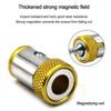 1Pcs Strong Anti-corrosion Powerful Ring Drill Tool Magnetic Ring Metal Screwdriver Bits Alloy