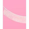 xo, Fetti White Iridescent Fringe Banner - 5 Ft. | Bachelorette Party Decorations, Birthday Party Decor, Baby Shower Supplies, Photo Booth Banner