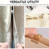 5 Pairs (10pcs) of Metal Seamless Magnetic Clasps, Suitable for Bags, Magnetic Snap Buttons, Fasteners, Ideal for Handbags