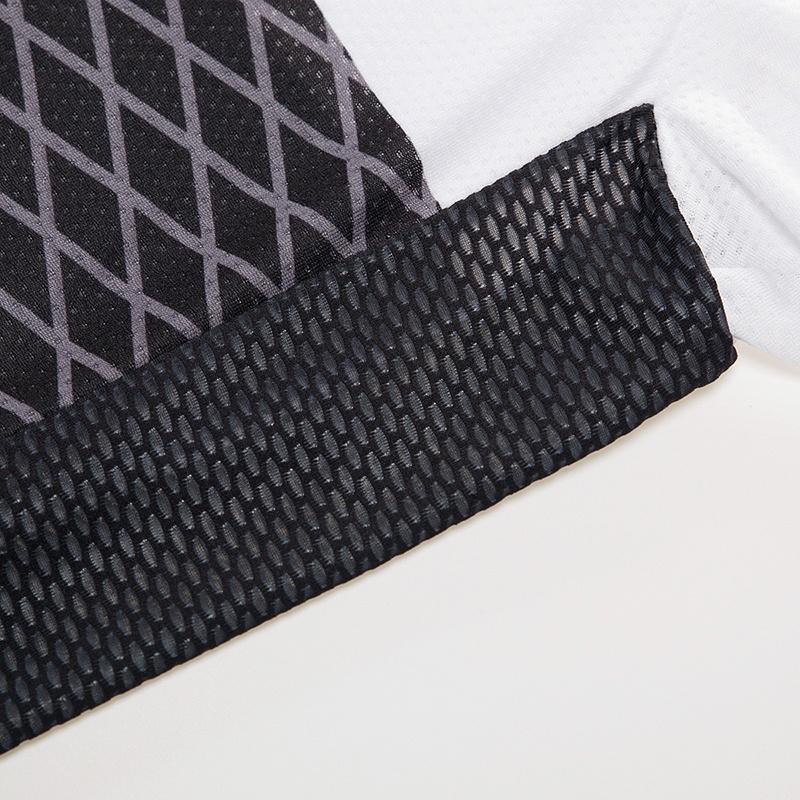 Летний короткий комплект одежды для езды на велосипеде, мужские спортивные трикотажные костюмы, черные брюки-комбинезон