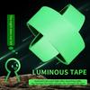 Illiant Green Glowing Effect | Bright Green Luminous Tape for Enhanced Visibility and Safety At Night | Non-slip Ground Light St