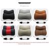 Haima Car Genuine Leather Headrest & Neck Support Pillow, Customizable Logo, Cowhide Material.
