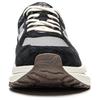Li Ning Zhongning M1000 Низкие повседневные кроссовки из спилка свиной кожи Унисекс Черный Серый AGCU165-1