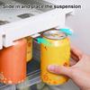 Yousheng 1/2Pcs Soda Can Dispenser Storage Rack Large Capacity Easy To Install Refrigerator Beverage Holder Beer Can Shelf