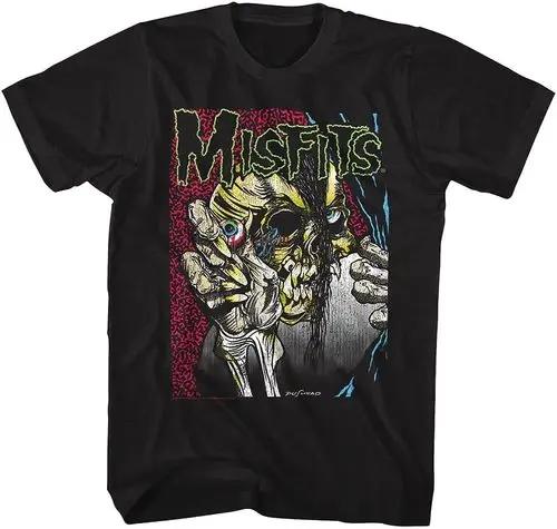 2026 Summer UnisexS T Shirt New Fashion Misfits Punk Style Tshirt Retro Street Skull Pattern Unisexs TShirt Ins Y2k