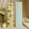 Soap Flowers Extra Long Box Wedding White Ivory
