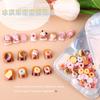 Nail Art Sweet Small Fresh Three-Dimensional Resin Candy Cookies Donuts Ice Cream Ice Cream Mixed Wear Nail Accessories