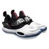 Li Ning All City 10 V2 Announcement Durable Breathable Low Top Basketball Shoes Men Basketball Shoes White Black ABAS059-1
