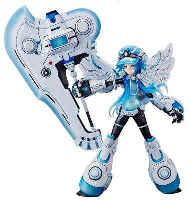 Vertex Megadimension Neptunia VII Next Готовая фигурка 1/7, окрашенная в белый цвет, окрашенная в ПВХ