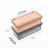 Makeup Brush Holder With Cover Desktop Organizer Cosmetics Storage Storage Box Stationery Container
