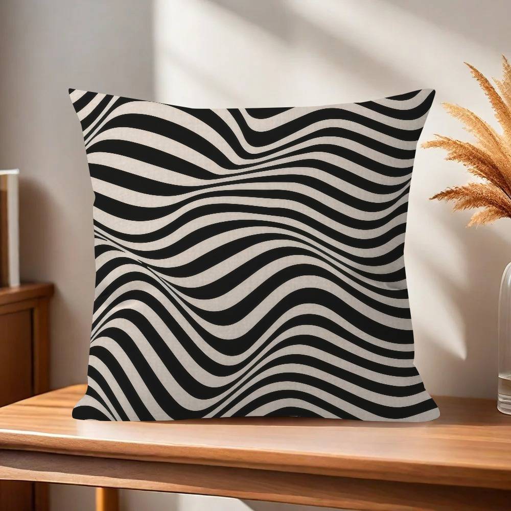 abstract Bauhausstyle Pillow Anime Pillow Sofa Bed Head Pillow Cover Cushion Cover Fashion