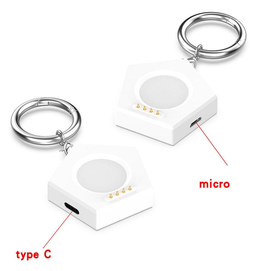 Для OnePlus Watch 3 2 2R OPPO Watch X2 Mini/4 Pro/3 Pro/3/2/SE Зарядная станция Магнитная USB/Type-C Зарядная база Брелок-аксессуар