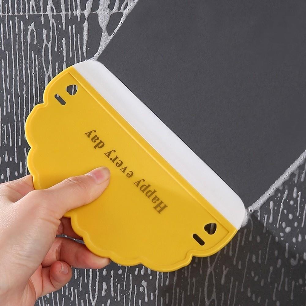 3 шт. Не царапающая силиконовая щетка-скребок для стекла Облако Форма Очиститель для зеркала в ванной Скребок для стекла Бытовой