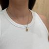 Серебряная подвеска с цитрином nano 3.083ct (2171850)