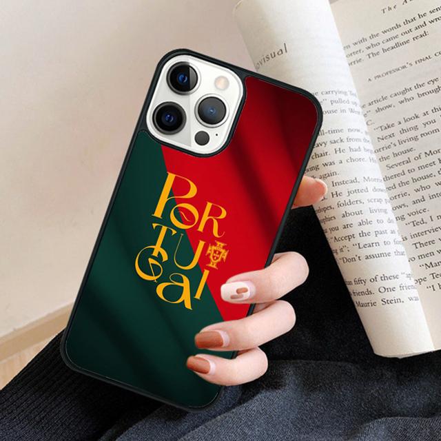 Чехол для телефона с флагом Португалии для iPhone 17 Air 16 15 14 plus 11 12 13 pro max coque Оболочка Fundas