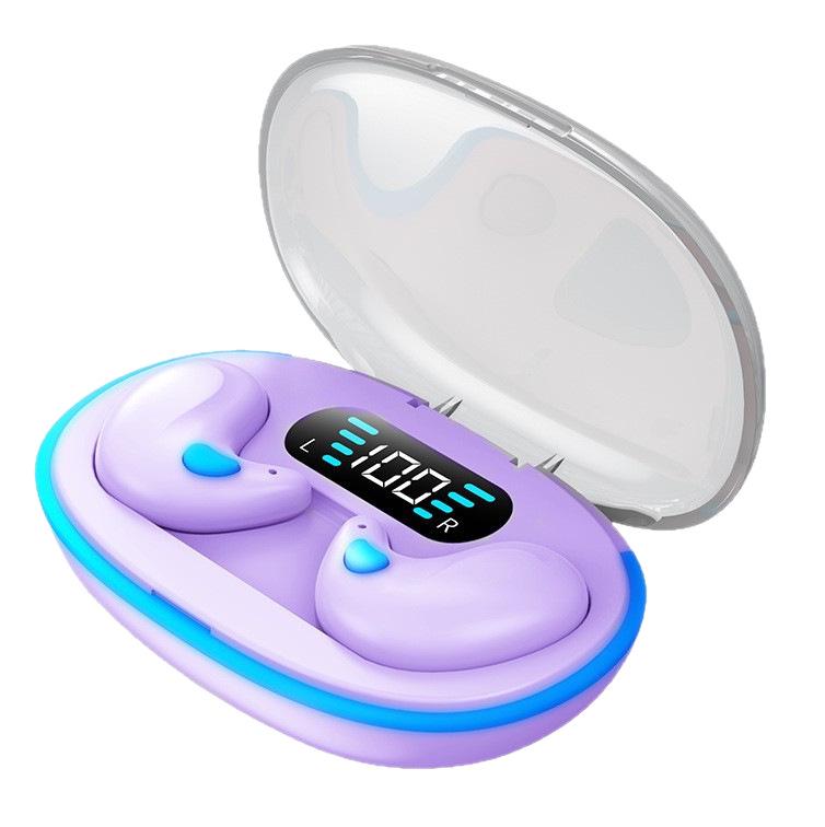 2025 Bluetooth In-Ear X55 Sleep Earbuds - True Wireless with Power Display