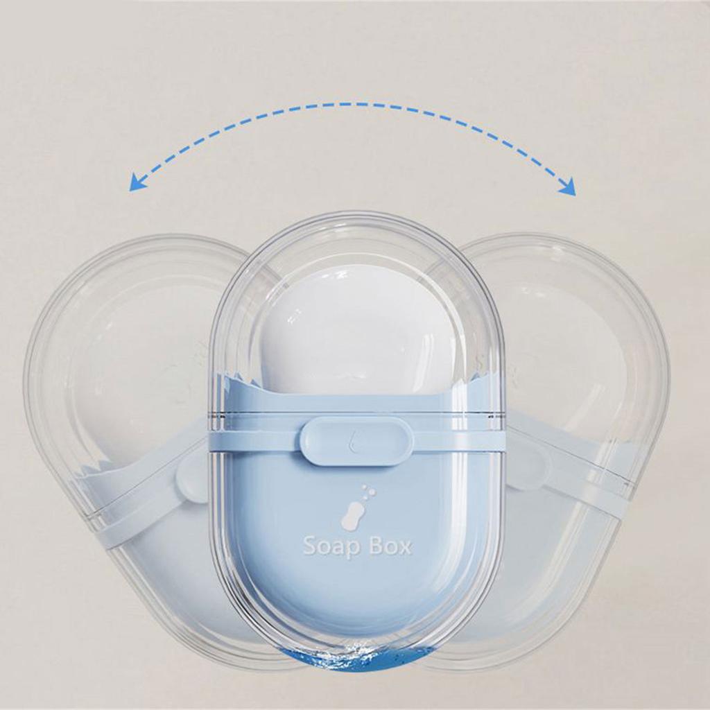 Герметичная дорожная мыльница, водонепроницаемая пластиковая мыльница, мыльница для твердого мыла, мыльница для ванной комнаты