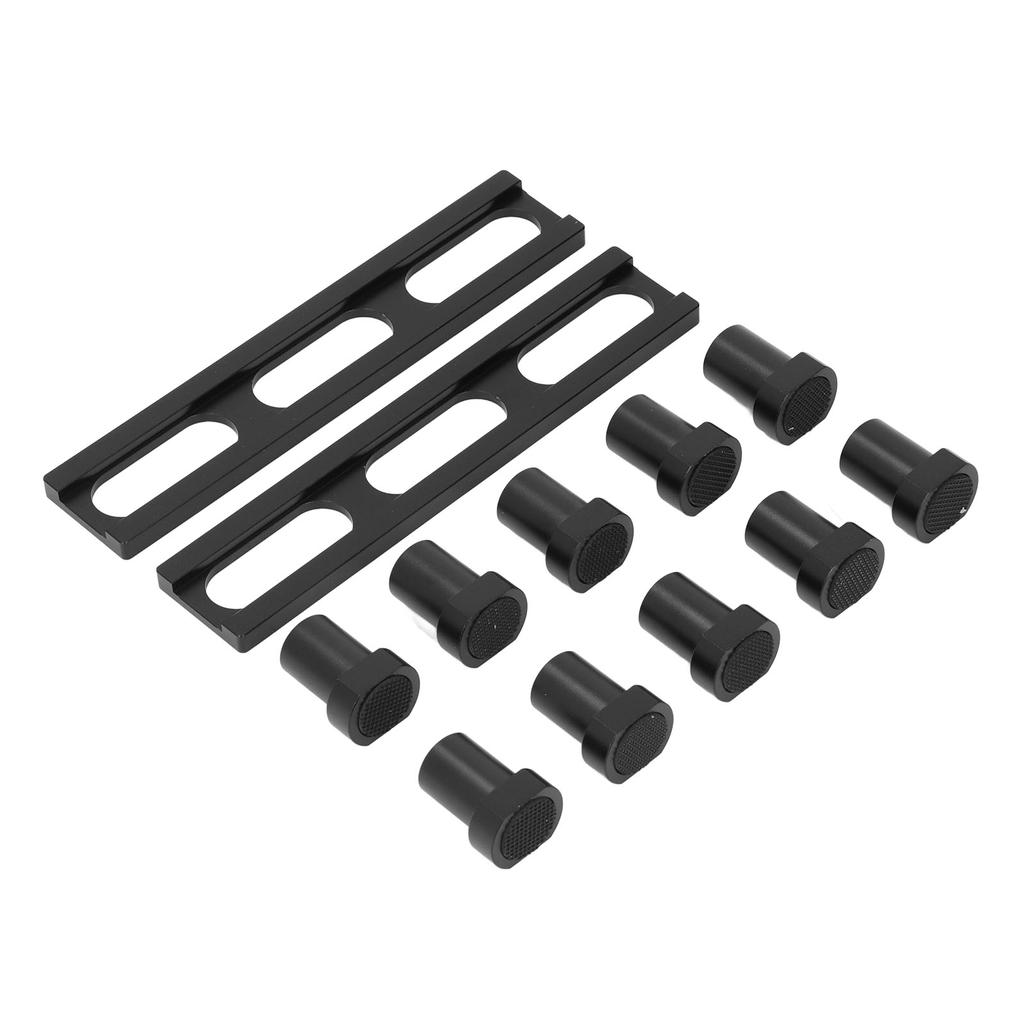 Набор верстачных досок из алюминиевого сплава, высокопрочная деревообрабатывающая строгальная доска для фрезерной резки