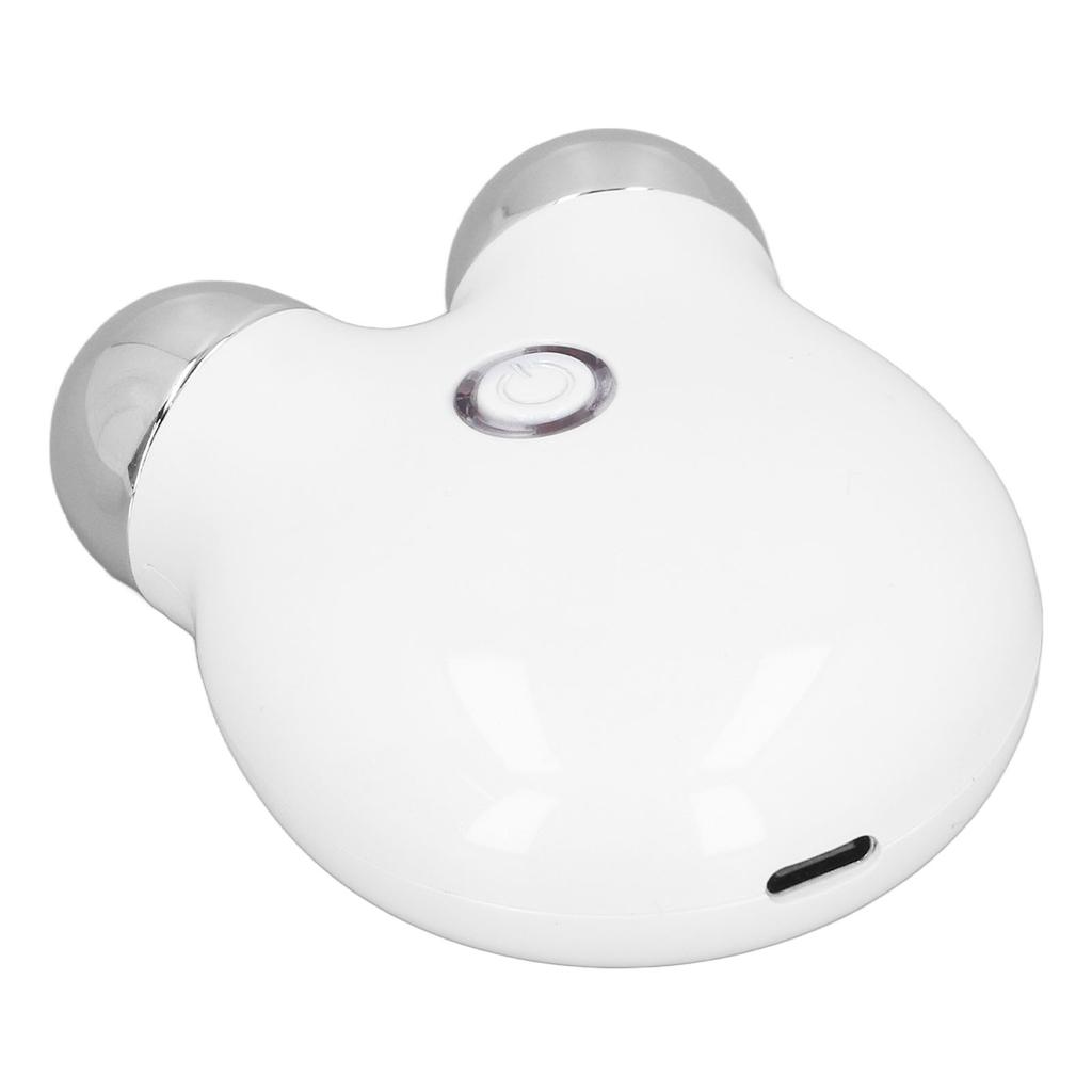 Микротоковый массажер для лица с двойным роликом, лифтинг, уход за кожей, скульптурирующий микротоковый прибор для лица