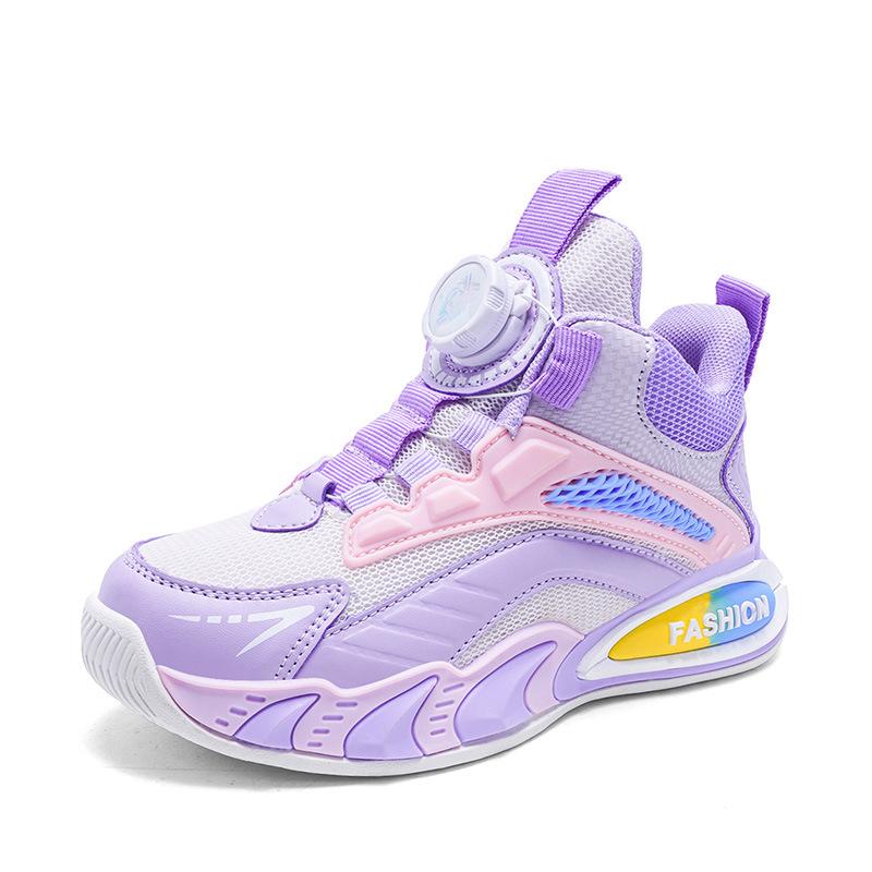 Classmate's New Leather Surface Breathable Children's Sports Shoes Boys' Shoes Spring and Autumn Middle School Children's Girls' Casual Running Shoes