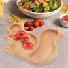 Wooden Chopping Boards Squirrel Shaped Cutting Board Platter Cheese Dessert Serving Tray Charcuterie Board Spring Salad Dish Plate Butcher Block