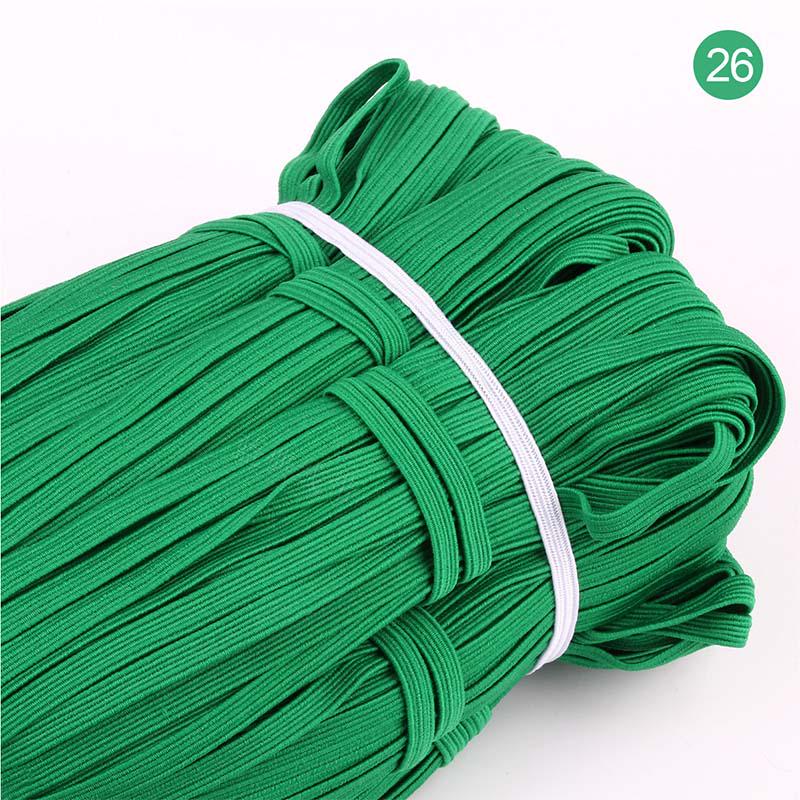 30 м эластичная резинка 0,6 см, тонкая плоская повязка на голову, аксессуары для волос, сделай сам, для одежды, обуви, аксессуары для шитья