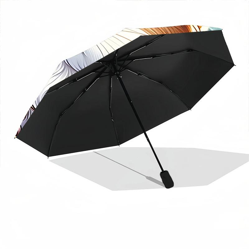 1pc Guinea PigAutomatic Open/close Folding Umbrella, Compact Portable Travel Umbrella, Perfect Birthday/Holiday, Cute Umbrella y052