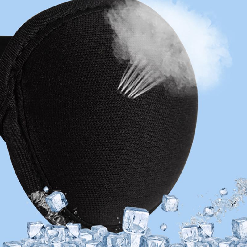 Пиратская повязка на глаз унисекс, черная, на один глаз, повязка на глаз, моющаяся, регулируемая, вогнутая, детский пиратский костюм для косплея