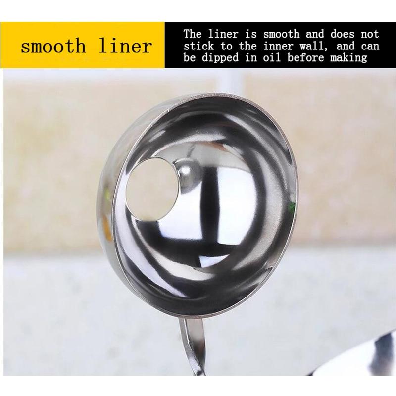 1 набор для приготовления фрикаделек, рыбных шариков, креветок, круглых шариков из риса, нержавеющая сталь, легко моющиеся кухонные гаджеты