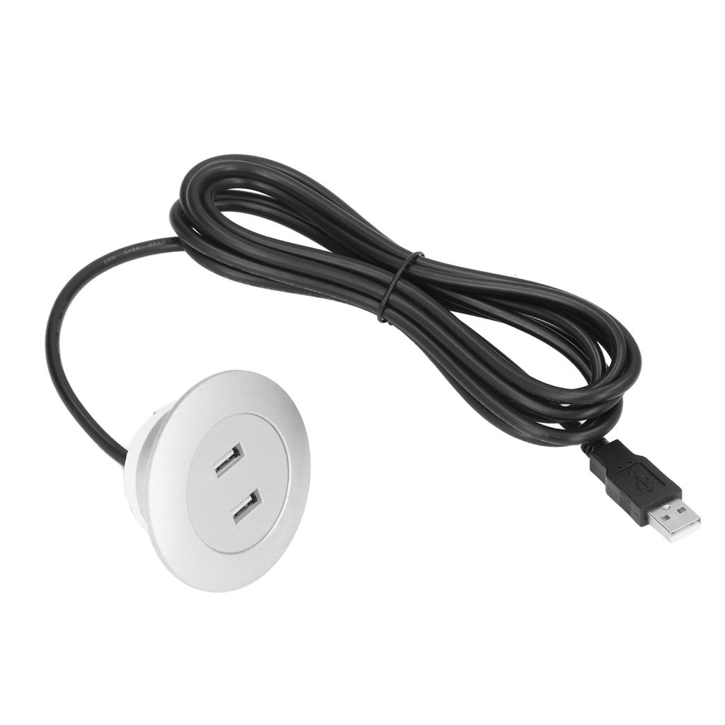 Разъем для зарядки USB для дивана, скрытый монтаж, два порта USB для зарядки, розетка для домашнего использования