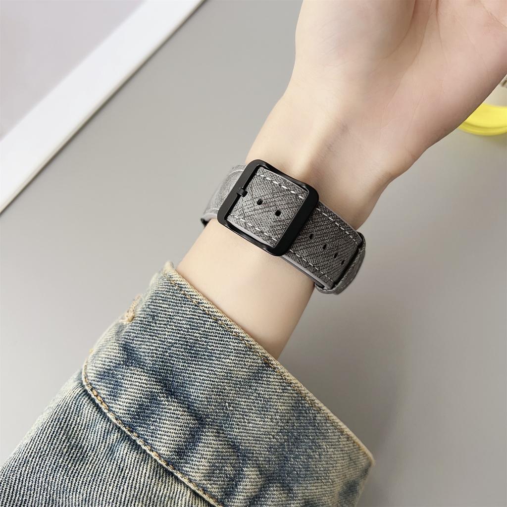 Кожаный ремешок с двойной петлей для Apple Watch Series 10 9 8 7 SE 6 5 4 3 2 1 42 мм 41 мм 40 мм 38 мм