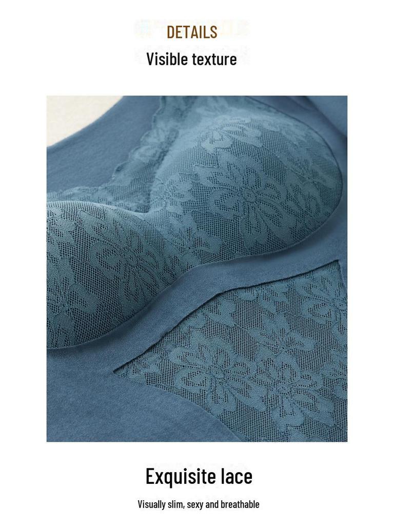 Женский двухсторонний термотоп из немецкого бархата: Бесшовная, утолщенная, самонагревающаяся, с подкладкой на груди, теплая рубашка с длинным рукавом для осени