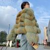Premium Environmentally Friendly Fox Fur Imitation Fur Jacket Women's Short Winter New Luxury Young Trendy Long Hair Top