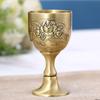 Metal European Antique Bronze White Wine Glass Creative Personalized Liquor Household Goblet Tass