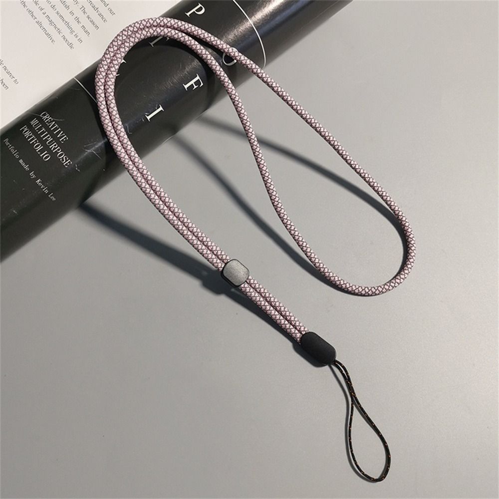 Fluorescent Cell Phone Strap Adjustable Mobile Phone Chain Long Phone Lanyard  Key Strap