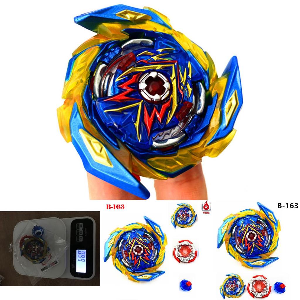 B-163 Beyblade Burst Superking Бустер Brave Valkyrie Ev' 2a Яркий сине-золотой дизайн для захватывающих сражений