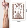 Water Transfer Decals Body Art Sticker Indian Lace Tattoo Henna Tattoo Stickers Temporary Tattoo