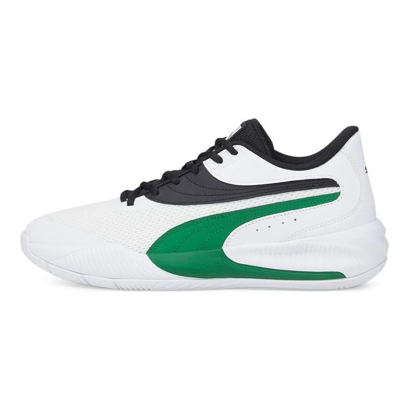 Puma Кроссовки унисекс Triple Basketball Celtics белые Amazon-Green 376640-11
