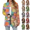Women's Christmas Printed Lightweight Cardigan Long Sleeved Casual Loose Thin Fit With Pockets Cardigan Jacket
