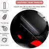 Car Interior Trim Strips, Automotive Flexible Leather Moulding Line for Door Panel Gap, Universal DIY Decorative Dashboard Line Strip Fit Cars Trucks