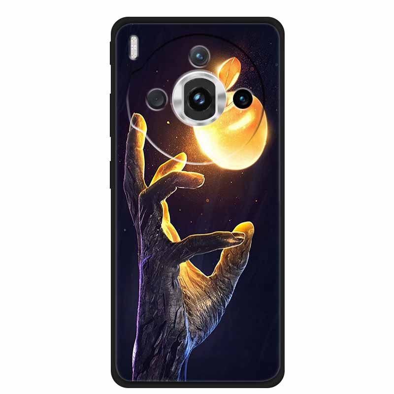 Для ZTE nubia Z60S Pro 6.78" Чехол ТПУ Мягкий Черный Силикон Расписной Милый Кот Звездный Чехол для Nubia Z60S Pro Роскошные Животные Funda