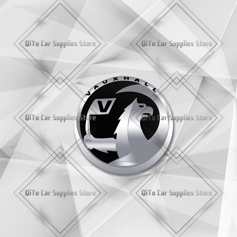 Zinc Alloy For Vauxhall Opel Corsa Astra Insignia Movano Rocks Meriva Junior Badge Car Trunk Adhensive Emblem 3D Decal Sticker